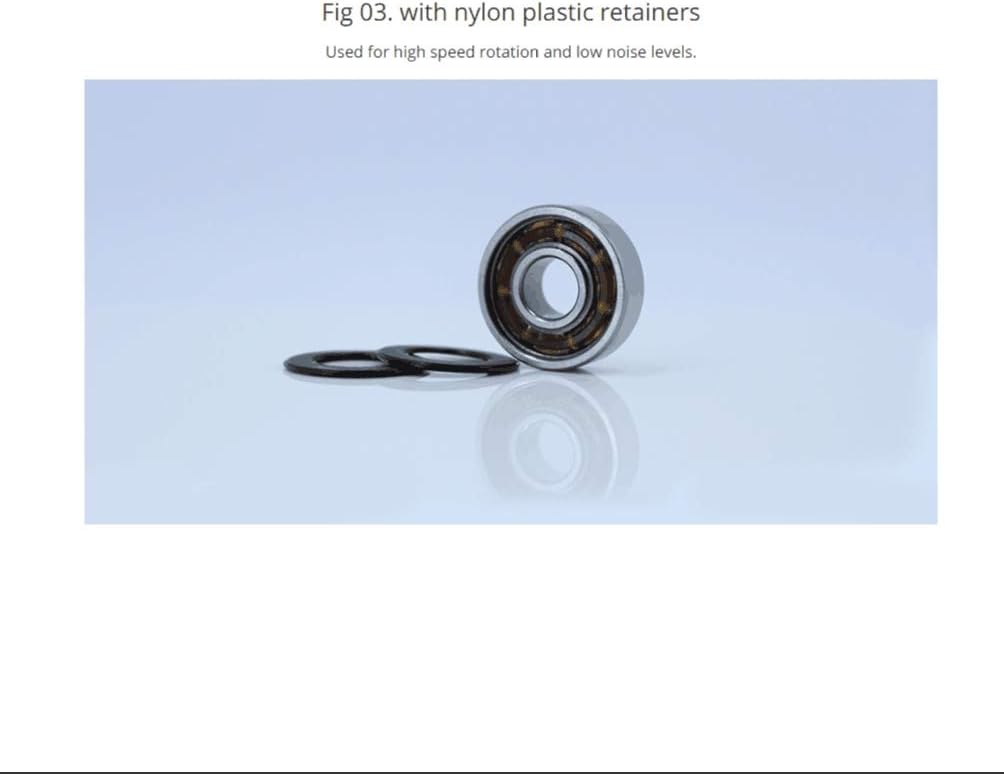 608RS 608-2RS Bearing ABEC-5 Skateboard Scooter Ball Bearing Miniature Skate Roller Bearings 608 RS 608 2RS 8 * 22 * 7 mm