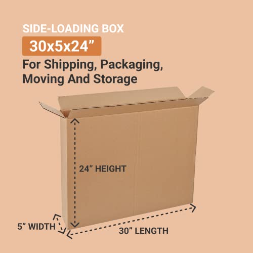 Aviditi 30524FOL Shipping Side Loading Boxes Large thumb #1