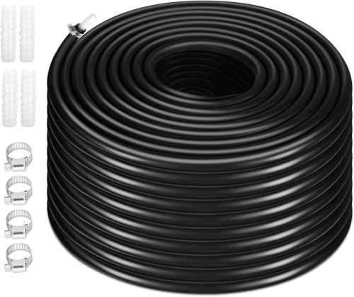 YTOXEO 3/8 Inch Heavy Duty Self Sinking Aeration Hose, Tear