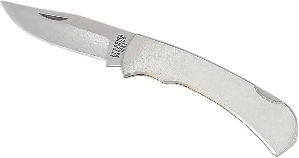 Canivete Inox Cutelaria Ferreira 160 Barretos Lâmina Dobrável, Caça Pesca