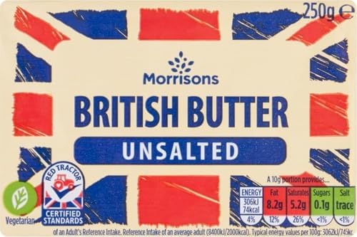 Morrisons Unsalted British Butter 250g