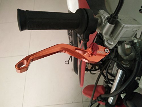 FXCNC Racing Motorcycle 5D Texture Aluminum Short Brake Clutch