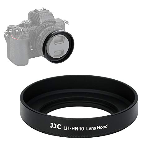 Parasol de 46 mm para Nikon NIKKOR Z DX 16-50 mm f/3.5-6.3 VR lente para Nikon Z50 Sustituye a Nikon HN-40 Parasol – Parasol de rosca para fotografía