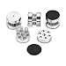Nobsound 4PCS Silver Aluminum Spring Speakers Spikes Isolation Stand for HiFi Amplifier/Speaker/Turntable/Player