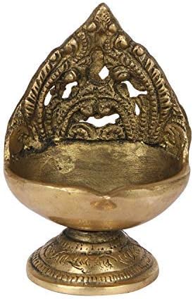 phareLamp Presents Big Brass Diyas for Pooja | Deepak for Puja Aarti | Oil Lamp | Pooja Articles Home Décor Item | Showpieces | House Warming Decoration | #A191