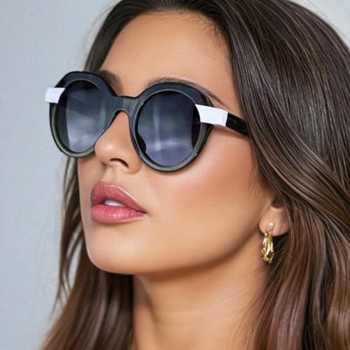 willochra Fashion Round Sunglasses for Women Retro Candy Color Shades UV400 Men Trending Polygon Punk Sun Glasses2