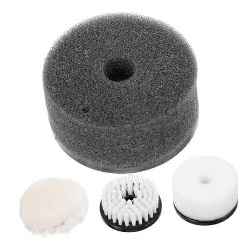 COSMEVIVI 4 Pezzi Pennello Per Scarpe Scamosciate Pennello Per Materiale e Pulitore Per Suole Di Scarpe Completo Lucidante e Antipolvere Per Pulizia Manutenzione