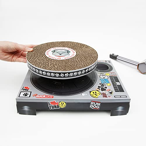 Grattoir pour chat design original de table de mixage - 7