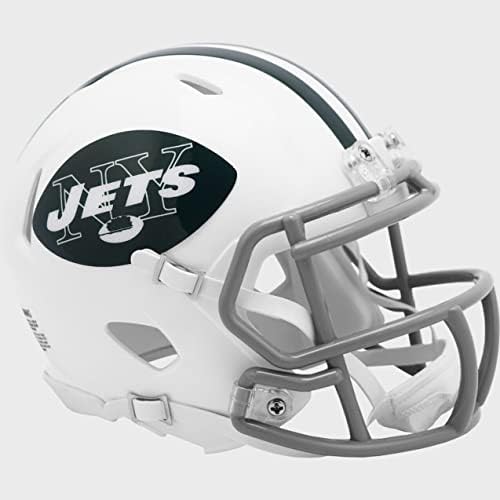 New York Jets Authentic Throwback Riddell Mini Helmet