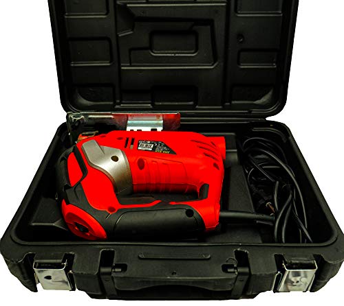 HurthAG 810W Stichsäge, Laser&LED, Holz Schnitttiefe: 80mm, 22mm Hubhöhe, 500-3000SPM, Hocheffizienter Reinkupfermotor… – Bild 8
