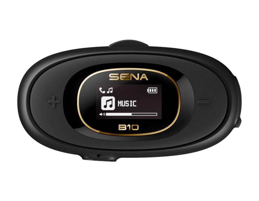 See full amazon price history chart for Sena B10 Motorcycle Bluetooth Communication System | Bluetooth Intercom Headset Connecting 4 Riders | HD Speakers | Upto 1KM Range | Upto 16 Hours Battery Life (Supports Android & iOS) Sena B10 Motorcycle Bluetooth Communication System | Bluetooth Intercom Headset Connecting 4 Riders | HD Speakers | Upto 1KM Range | Upto 16 Hours Battery Life (Supports Android & iOS) (B0DCZ4C57Z) Amazon Price History, Amazon Price Tracker