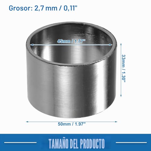 Junta de escape para moto silenciador grafito 45x50x33mm A ABSOPRO diámetro 30mm 4