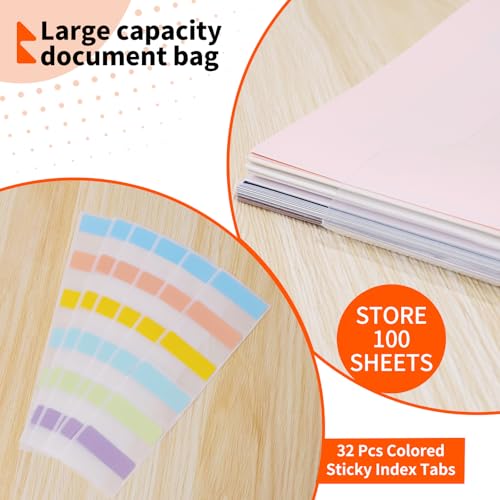Image of WRAPXPERT Modern Scrapbook Paper Storage, 24pcs, 12x12 inch, Holds Up to 100 Sheets Each, Frosted White, Transparent, Acid-Free and PVC-Free, Perfect for Arts & Crafts