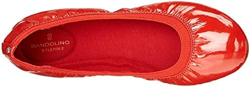 Bandolino Women's Edition Ballet Flat, Red, 8 | Image 4