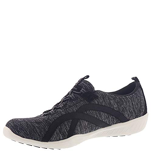 Skechers Skechers Newbury ST, Women's Slip On, Black (Black Mesh/White Trim BKW), 3 UK (36 EU)