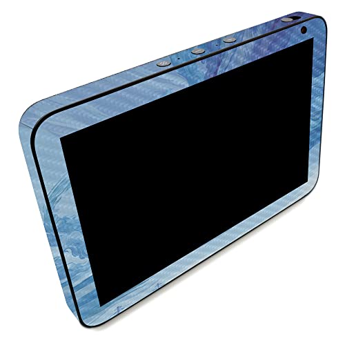Image of MightySkins Carbon Fiber Skin Compatible with Amazon Echo Show 8 (Gen 2) - Cell Phone Towers | Protective, Durable Textured Carbon Fiber Finish | Easy to Apply