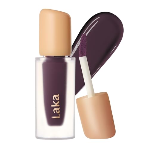 Image of Laka Fruity Glam Tint | Glowing Korean Lip Tint with Hydrating Lightweight Texture | Buildable Color, Non-Sticky High Shine Gloss | K-Beauty Korean Makeup | #197 Dawn, 0.15oz