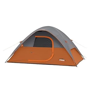CORE 4 Person Dome Tent 9′ x 7′,