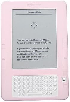 Amazon Kindle 2 (2nd Generation) Silicone (PINK) Skin Cover Case