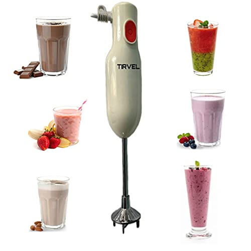TIRVEL Electric Hand Blender Machine, 325 watt, White