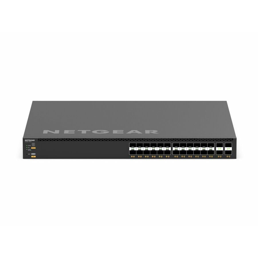 Image of NETGEAR AV Line M4350-24F4V 28 Port Switch XSM4328FV | L3 Managed Stackable | 24x10G SFP+ | 8x25G SFP28 | Rack-Mountable | Cloud Care's 3 Year Warranty SupportPlus Included