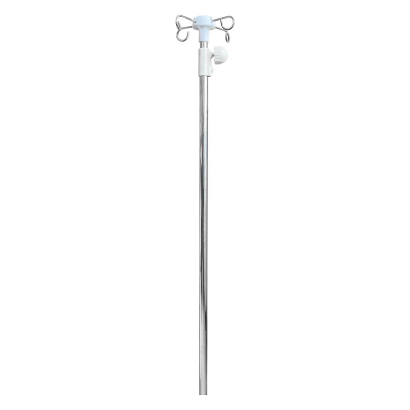 EYPKPL Potence à Perfusion en Acier Inoxydable, réglable en Hauteur, avec 4 Crochets, Support de Perfusion léger, Support de Poche à Perfusion, 19 mm, 22 mm, 25 mm(22mm)