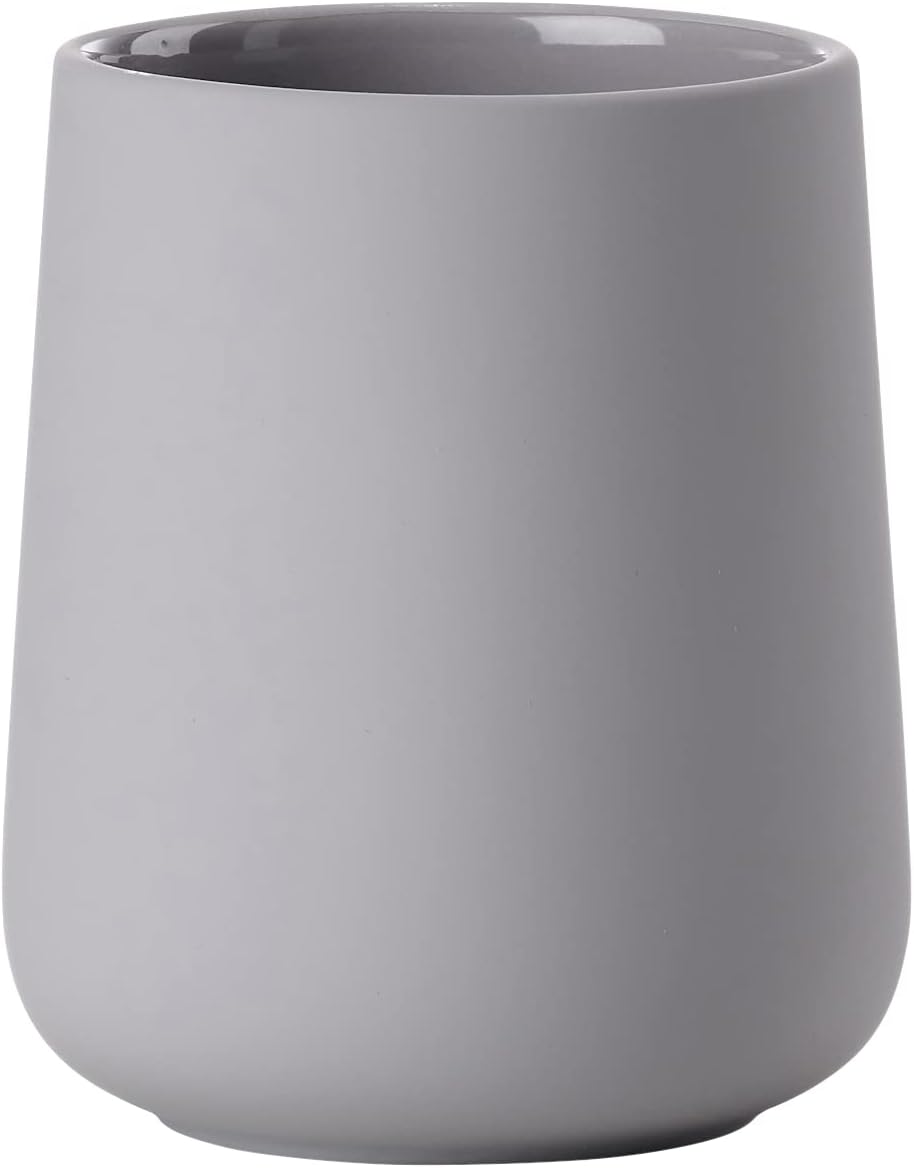 ZONE DENMARK Nova One Toothbrush Cup | Sleek & Durable Modern Bathroom Accessory | Revitalize Your Daily Routine with Scandinavian Elegance and Practicality Unite- (Royal Blue)