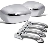 GHXSport Chrome Door Handle Cover and Mirror Cover Set for 05-10 Chrysler 300 300C (NOT for R/T & SRT8 Model) / 2005-2008 Dodge Magnum