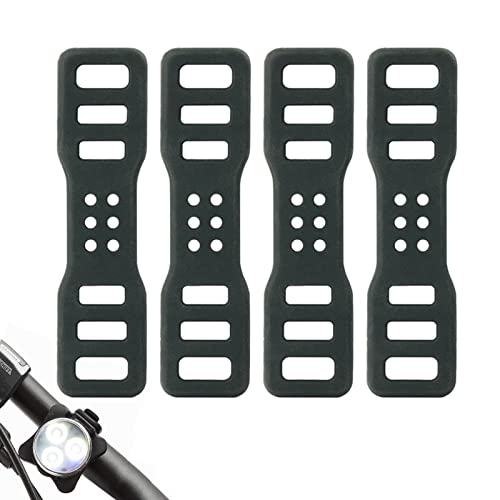 Sangle En Silicone Pour Lumière De Vélo, Sangles D'accessoires De Feu Arrière De Phare De Vélo, Corde De Sangle Fixe Pour Enregistreur De Rétroviseur De Conduite