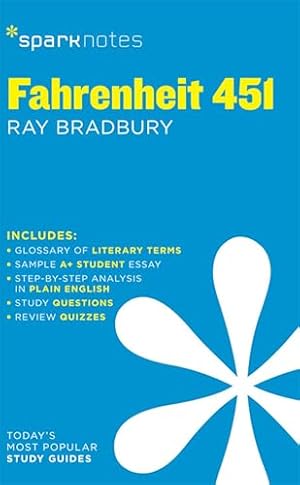 Book cover Fahrenheit 451 SparkNotes Literature Guide (SparkNotes Literature Guide Series)