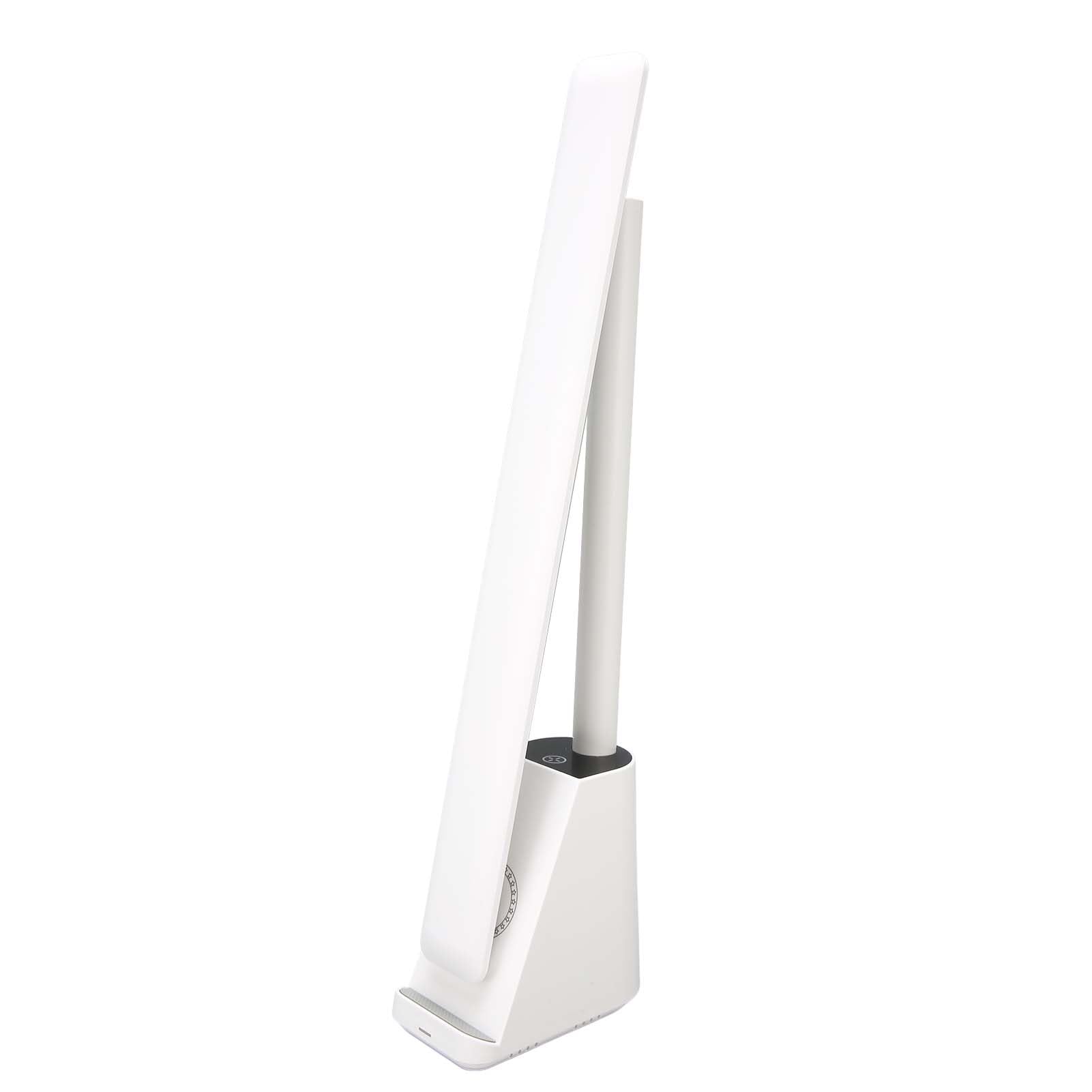 Cocoarm Lampada da Tavolo LED con Caricabatterie Wireless, Controllo Touch