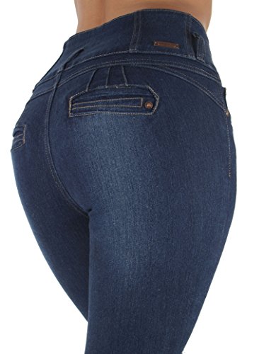 Plus/Junior Size Butt Lift Destroyed Ripped High Waist Denim Skinny Jeans2