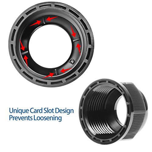 10 Pcs 1/4" Ip68 Strain Relief Nylon Cord Grip Npt Cable Glands Adjustable Ul Listed And Rohs Compliant (Black) #TOP3