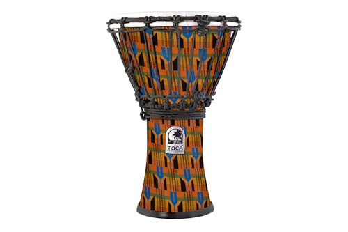 Djembé Toca Colorsound 7" Sarong Kente pour animer vos soirées de camping