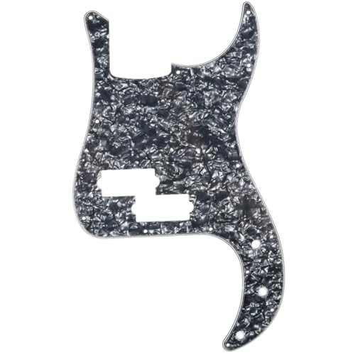 Musiclily 13 Hole P Bass Pickguard Precision Bass Scratch Plate Pick Guards for 4 String Fender USA/Meixican...