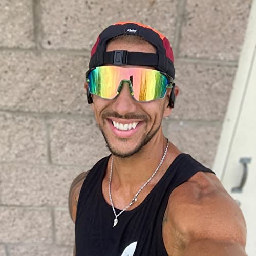 Image of TOREGE Z87 Sports Sunglasses for Men and Women-UV Protection, Ideal for Cycling, Fishing, Baseball, Running, Golf Iceman