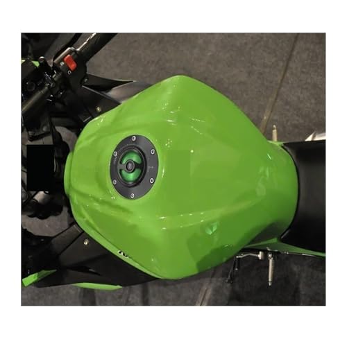 Cubierta de tanque de combustible de aluminio mecanizado para Ninja 300 7