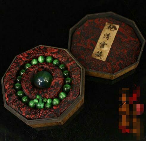 古玩雑項清代老猫眼石円珠老手串女文玩骨董品コレクション老物件 Amazon.co.jp: 古玩雑項清代老猫眼石円珠老手串女文玩骨董品