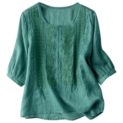 T-Shirt Vintage WWricotta en Coton et Lin Cover