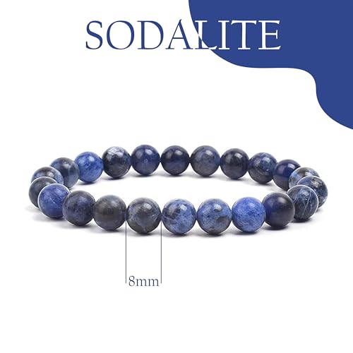 Image of Certified Crystal Bracelet | 8mm Beads | Stretchable Healing Bracelet | Bracelets for Men and Women |