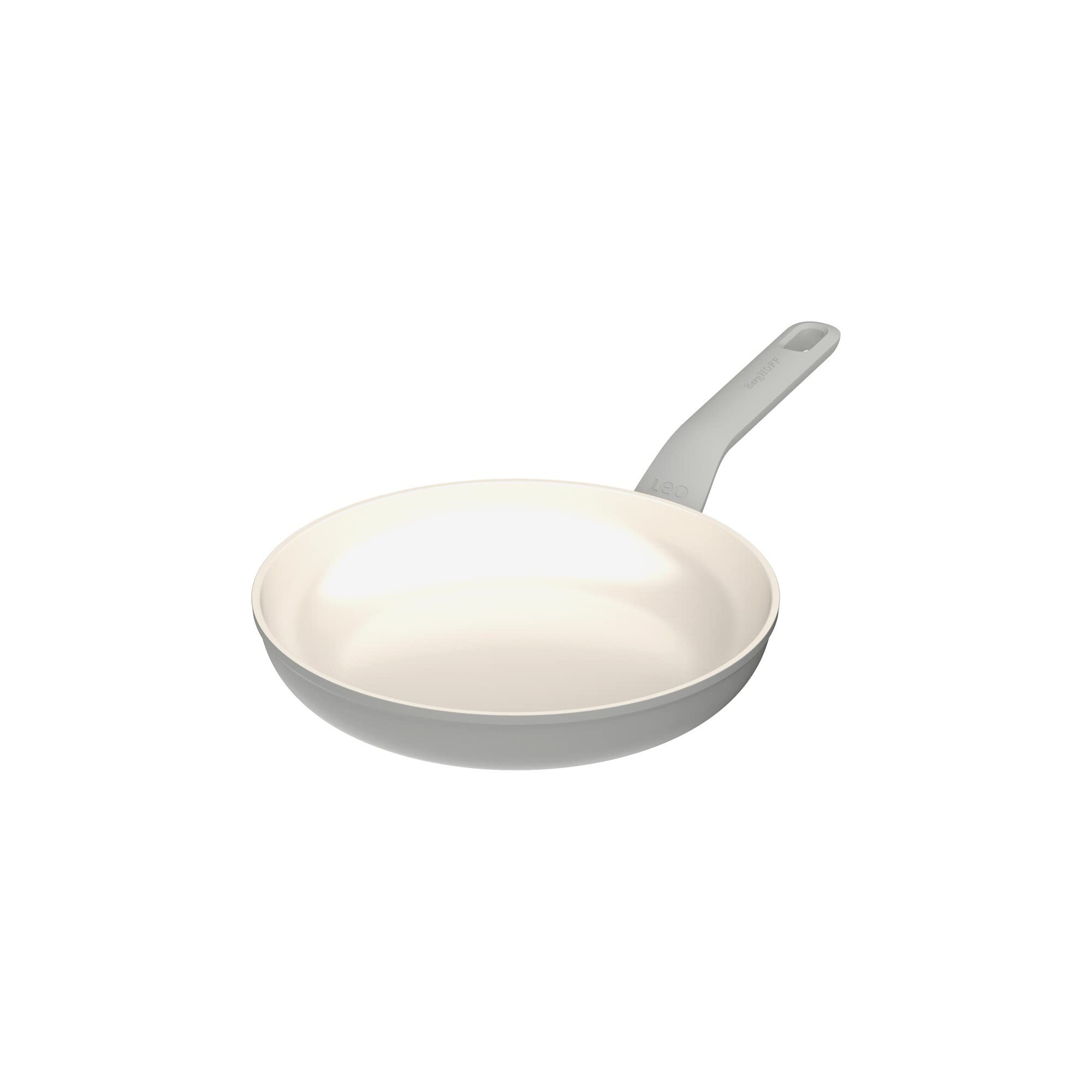 Berghoff Balance Non-stick Ceramic Frying Pan/Skillet 9.5", Recycled Aluminum, Non-toxic Coating, Stay-cool Handle, Induction Pan, 100% Sustainable, Healthy Cooking, Moonmist