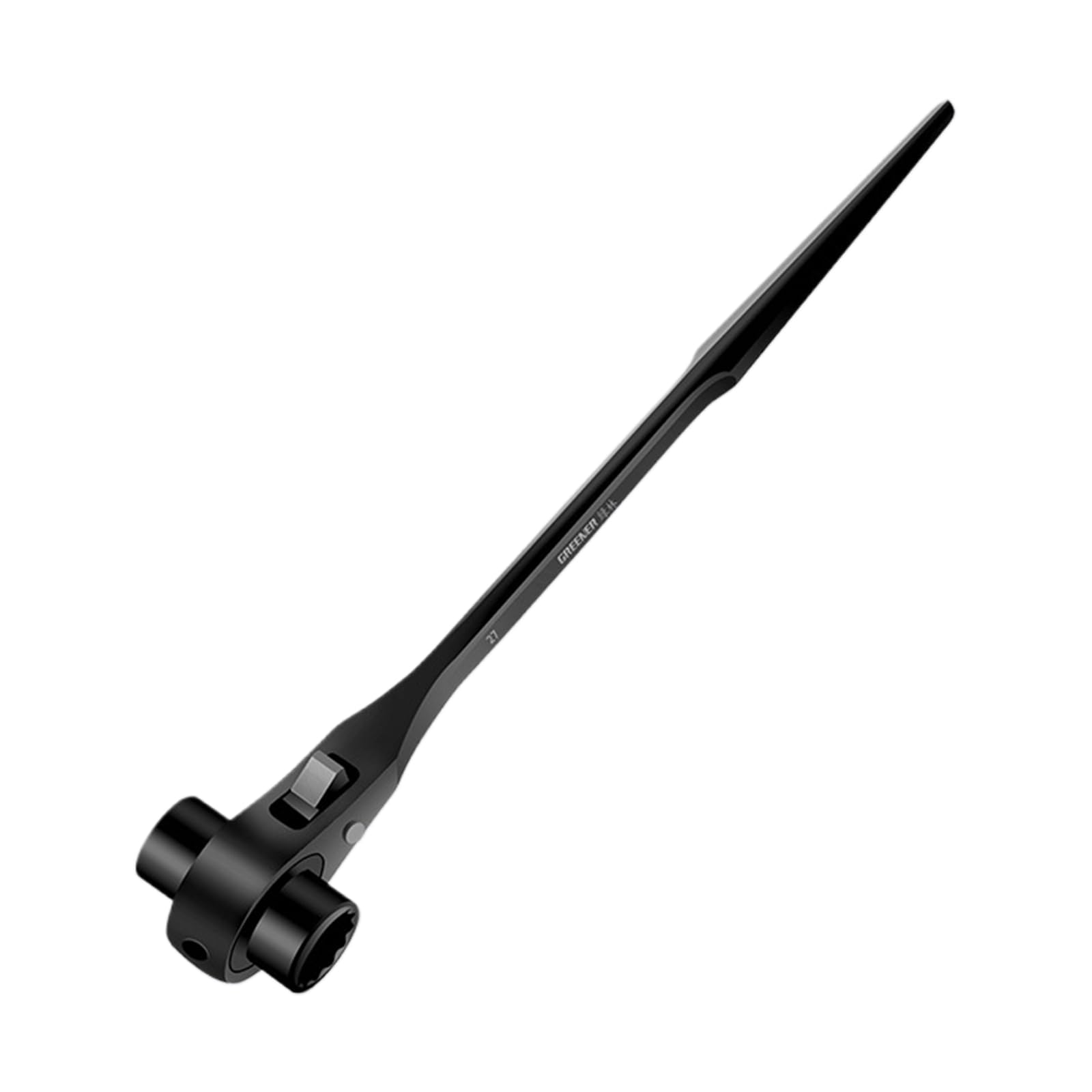Zwwaazhf 24X27mm 10-32Mm Ratchet Wrench Socket Plum Blossom Multifunctional Pointed Tail Adjustable Socket Adapter Hand Tools Quick Release Combination Tool Steel Two-Way