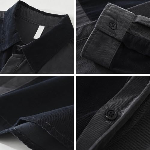 Chemise d'été blanche en coton léger texturé de style polo - 5