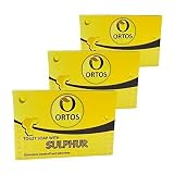 jabon de azufre grisi farma  Jabón de baño con azufre, 100 g, paquete de 3
