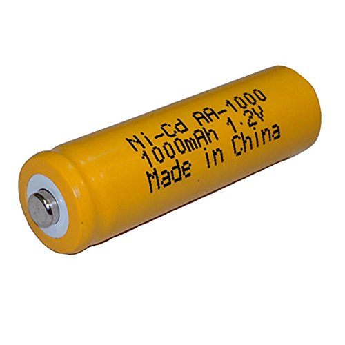 BatteryGuy KR-800AAE-AA1.2V Replacement 1.2V 1000mAh Nickel Cadmium Battery Brand Equivalent (Rechargeable)
