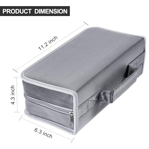 Siveit CD Case DVD Storage Holder, CD/DVD Case Wallet 128 Capacity DVD Cases Organizer CD Binder, Portable CD Wallet for Home Travel (Black binder, Silver)