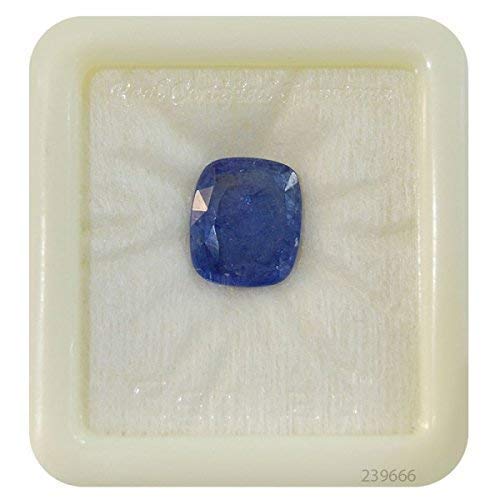 4.62 Carat 5.25 Ratti Blue Sapphire (NEELAM/NILAM Stone) Certified Natural Ceylon Quality Gemstone A++ Quality-image-31