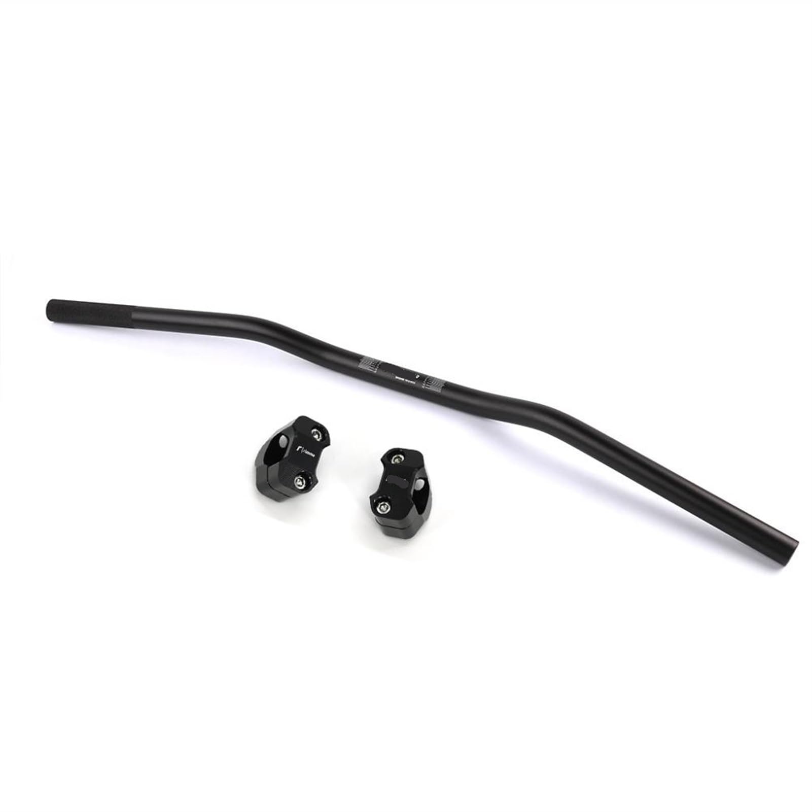 7/8 '' Universal in lega di alluminio manubri in lega di alluminio 22mm dirt pitbike handle bar(Silver with bar ends)