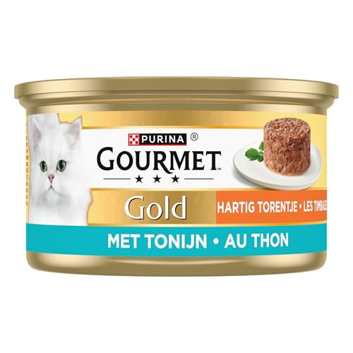 Gourmet Gold Katzenfutter Timbales Kartoffel Thunfisch 85 g – Bild 3