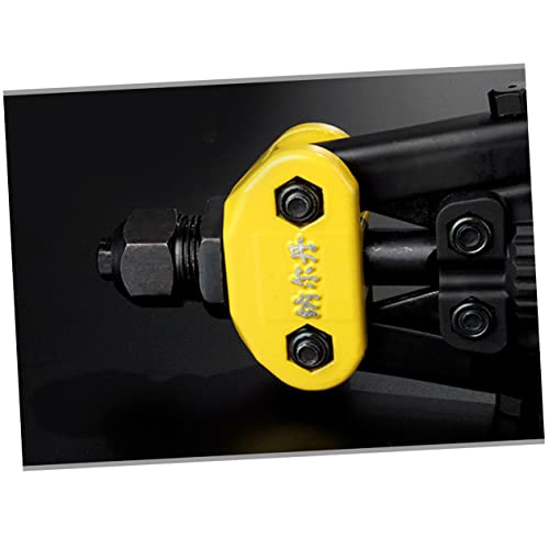 Wakauto Adaptador De Rebite De Broca Adaptador De Rebite De Duas Mãos Rebitador De Metal Manual Resi